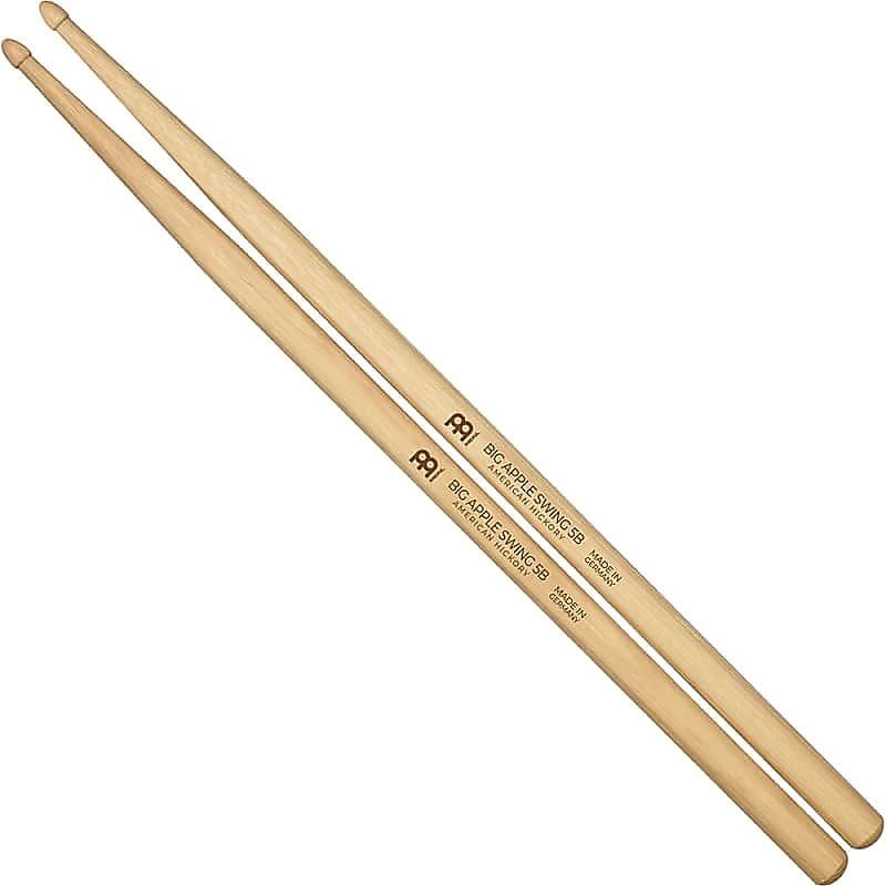 Baquetas Meinl SB112 Big Apple Swing 5B (par) con enlaces de vídeo y punta de madera